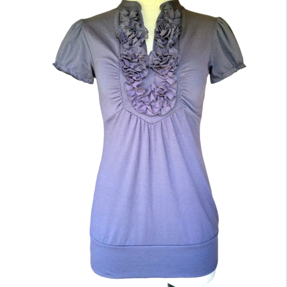 Dillard's Junior's purple blouse, Size M